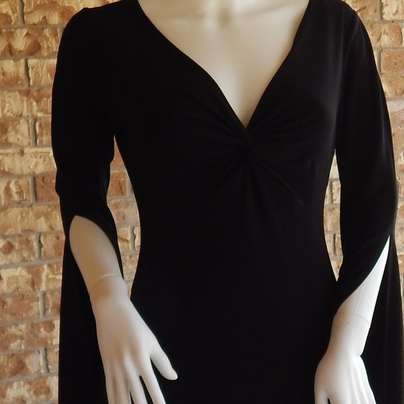 Laundry size 4  BLACK HOT DESIGNER DRESS - Picture 6 of 12